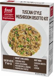 Maybe you would like to learn more about one of these? Food Network Kitchen Inspirations Tuscan Style Mushroom Risotto Meal Kit 6 2 Oz Mariano S