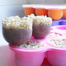 Black Beans For Baby Chunky Brown Rice Black Bean Puree 8m Texture Baby Food Baby Food Recipes Healthy Baby Food Baby Eating