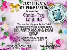 D.I.Y Party Needs, Ideas & Editing Group