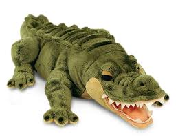 Stofftier Alligator Krokodil Keel Toys Kuscheltier Pluesch Liegend 45cm Kuscheltier Pluschtier Plusch