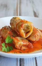 Slow Cooker Vegetarian Cabbage Rolls Recipe Magic Skillet Recipe Vegetarian Cabbage Rolls Cabbage Recipes Slow Cooker Vegetarian