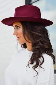 Take It From The Top Hat Burgundy Felt Hat Outfit Fedora Hat Outfits Outfits With Hats