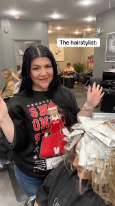 Amber curling some hair!!