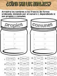 Ejercicio Online De Nombres Propios Y Comunes