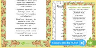 You can't catch me i'm the gingerbread man! Gingerbread Man On The Run Song Teacher Made