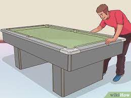 comment changer le tapis d une table de billard