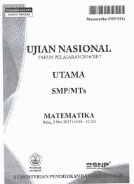 Mengingat besok kamis, 9 februari 2017 masih ada yang akan ujian mapel ipa atau matematika karena kealpaan melihat daftar, maka. Top Pdf Soal Un Matematika Pariwisata 2017 123dok Com