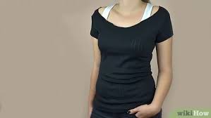 There are 1728 t shirt neckline for sale on etsy, and they cost $24.50 on average. 5 Ways To Cut A Shirt Wikihow
