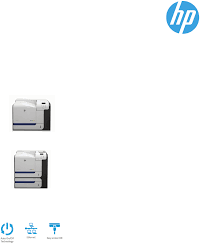 طريقة تعريف أي طابعة بدون استعمال cd أو تحميل التعريفات من الإنترنت. Datasheet Hp Laserjet Enterprise 500 Color Printer M551 Series
