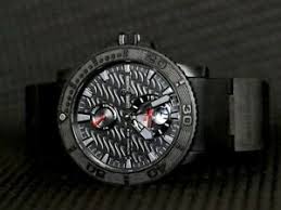 Moreover, the retail prices shown above may represent the current replacement value of the item and are suggested as retail prices, which may not reflect the. Ulysse Nardin Maxi Marine Diver Black Ocean Limited Edition 263 38 Box Papers Ebay