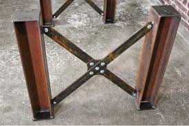 Vendu en standard 160*70 cm. Pieds De Table Halloy