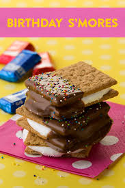 Birthday S Mores Birthday Fun Summertime Birthdays Aren T Complete Without Hershey S S Mores Let The Kids Pick Sweets Treats Delicious Desserts Desserts