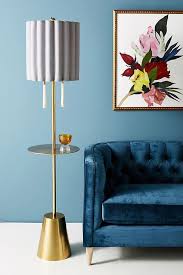 A floor lamp positioned behind the sofa casts light on the area. 32 Best Floor Lamps 2020 The Strategist New York Magazine