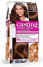 Hair is left looking unbelievably healthy, with a fresh hint of color. L Oreal Paris Casting Creme Gloss No Ammonia Hair Color For Shiny Hair 535 Mahagony Golden Light Brown Price In Uae Amazon Uae Kanbkam