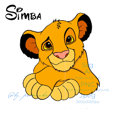 Svg Simba Lion King Cute Simba Svg Layered Free Coloring Etsy Cartoon Lion Simba Lion Lion King Theme