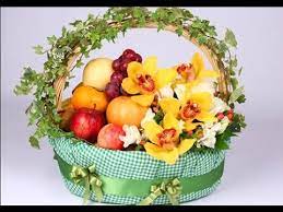 Instead of randomly choosing fruits, select them according to a theme that reflects the special occasion, or the taste and preferences of use a plastic wrapping that seals heat for protecting your fruit basket. Fruit Basket Decoration Wedding Youtube