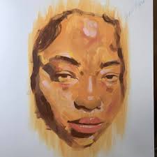 Aries” Digital portrait/album cover for Jailyn Bowen