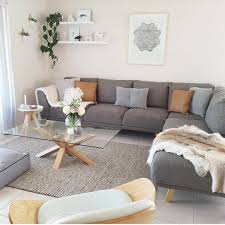 Dark Gray Couch With White Walls And Slate Tan Accents Livingroomdecorations Living Room Decor Apartment Couches Living Room Tan Living Room