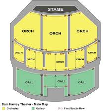 bam harvey theater seating chart theatre in new york