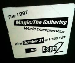 Tuesday 25 may 2021 wednesday 26 may 2021 thursday 27 may 2021 friday 28 may 2021 saturday 29 may 2021 sunday. Magic On Espn2 Years Ago Magic The Gathering