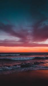 Sunset On The Beach Background Beach Sunset Beach Wallpaper Beach Wallpaper Iphone Sunset Wallpaper