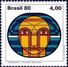 Sello Video Brasil Mi Br 1763 Yt Br 1420 Rhm Br C 1140 Selos Brasil Tv Brasileira