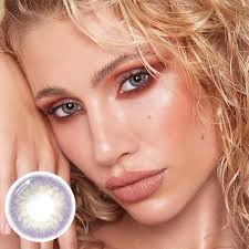 DNA Taylor Pink Violet Colored Contact Lenses