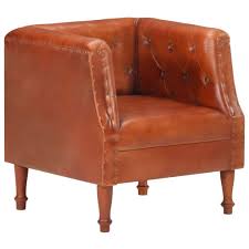 Der moderne cocktailsessel lädt mit seiner gepolsterten sitzfläche. Sessel Braun Echtleder Cocktailsessel Real De
