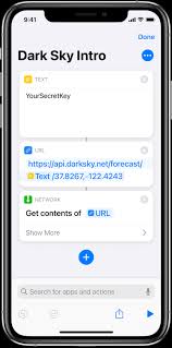 Request Your First Api In Shortcuts Apple Support
