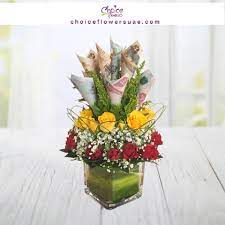 Money In The Vase Online Flower Shop Flower Delivery Send Flowers Online