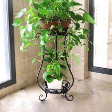 Shop for plant stands in pots & planters. Metal Tall Plant Stand Indoor Outdoor Iron Flower Pot Holder Small Plant Holders Flower Pot Stand Flower Pot Supporting Potted Plant Stand Plant Rack Planter Stand For Home Garden Patio Black 31 5in Buy Online In Angola At Angola Desertcart Com
