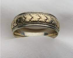 Art Deco Men S Wedding Band Mens Wedding Bands Vintage Mens Wedding Bands Vintage Wedding Band