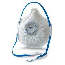 Such masks cover the nose, mouth and chin and may have inhalation and/or exhalation valves. Atemschutzmaske Ffp1 Nr D Mit Klimaventil Smart Moldex 2385