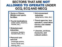 We did not find results for: Ecq Update Look Here Are The List Of Sectors That Are Not Allowed To Operate Under Ecq Gcq And Mecq Facebook