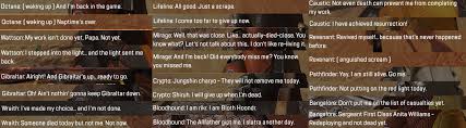 Apex legends crypto voice lines apex legends september 3 patch removes inappropriate caustic voice line you'll regret the day you crossed me, gutter rat. a brilliant hacker and encryption expert. With S4 Legends Now Have Interesting Self Revive Voicelines Apexlore