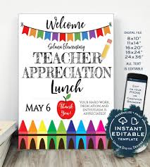 Teacher appreciation has a long history in the united states. Style Signs
