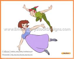 Peter Pan Jane Flying Peter Pan 2 Return To Neverland Peter Pan Disney Movie Characters In 4 Sizes Embroidery Movmr009072 Embroidery Stock Designs Disney Movie Characters Disney Movies Peter Pan Disney