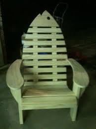 Outdoor Fish Chair Only By Cnjcraftsandmore On Etsy 120 00 Adirondackchair Outdoor Furniture Plans Pallet Furniture Outdoor Nautical Furniture