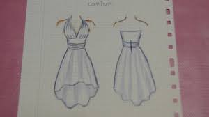 Sin embargo con una simple marcador vas a poder empezar a dibujar estos dibujos fáciles paso a paso no es necesario ser profesional puede. Dibujos De Moda Facil Kawaii Dibujos De Vestidos Novocom Top
