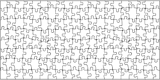 Jigsaw puzzle set of 104 pieces vector. 100 Free Jigsaw Puzzle Illustrations
