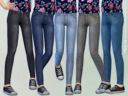 But it does its job in grounding sims to look humbly stylish. The Sims Resource Skinny Jeans For Girls