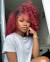 Auburn Burgundy Natural Hair