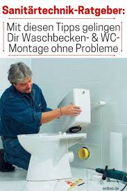 Sanitartechnik Selbst De Wc Montage Tipps Sanitar