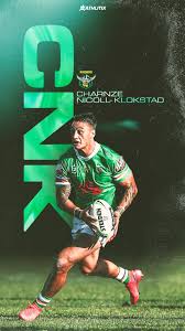 Nrl Wallpaper Charnze Nicoll Klokstad Nrl Raiders Wallpaper Rugby League