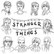 It cannot be denied that this activity can stimulate the imagination of children, as well as children's media to learn colors and shapes. Printable Stranger Things Coloring Pages Pdf Free Free Coloring Sheets Stranger Things Stranger Things Poster Stranger Things Coloring Pages