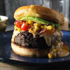 Black Bean Burger Pioneer Woman Southwest Black Bean Burger With Sweet Chili Mayo Recipe Bean Burger Black Bean Burgers Sweet Chili