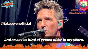 Jake Owen calls out George Birge during our interview with Jake.