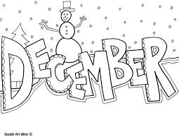 Months Of The Year Christmas Coloring Pages Coloring Pages Free Christmas Coloring Pages