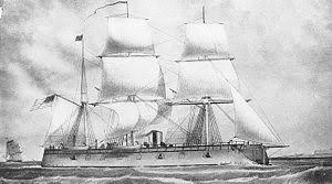 Dunderberg , i̇sveççe gök gürültüsü dağı anlamına gelen bir kelime, birliği için yapılmış 14 silahtan casemate ironclad oldu donanma. Uss New Ironsides Wikipedia