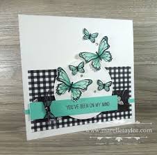 Ccmc544 Butterfly Gala Marelle Taylor Stampin Up Demonstrator Sydney Australia Butterfly Cards Cards Handmade Hand Stamped Cards